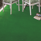 Outdoor carpet with artificial grass aspect & fire classification / COLCHIC